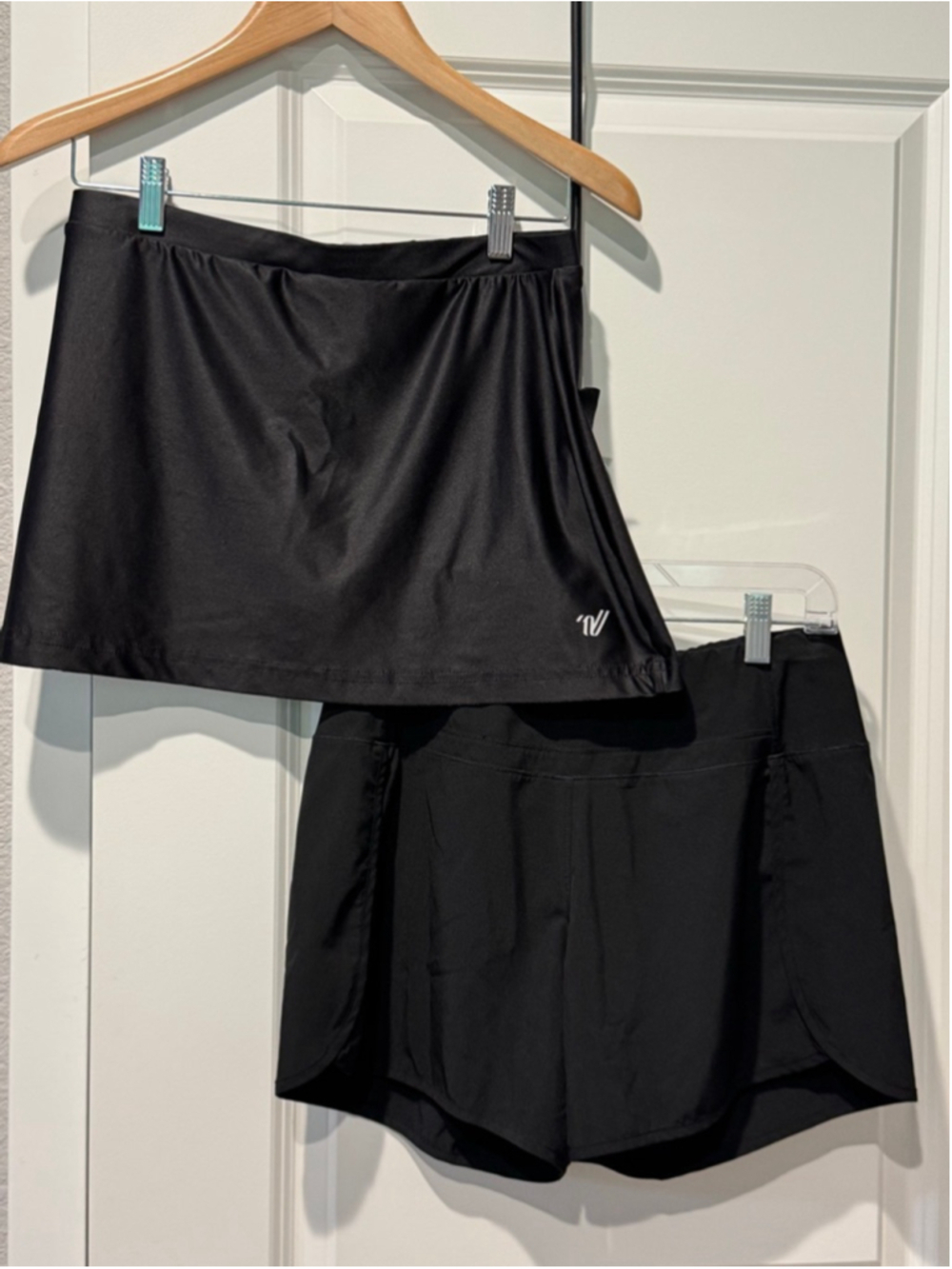 Women's Set of 2 BOXERCRAFT & Varsity Spirit Black Athletic Skort & Shorts M